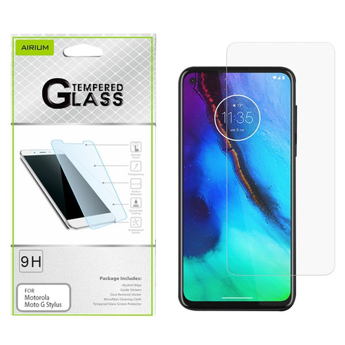 Airium Tempered Glass Screen Protector (2.5D) for Motorola Moto G Stylus / Moto G Power - Clear